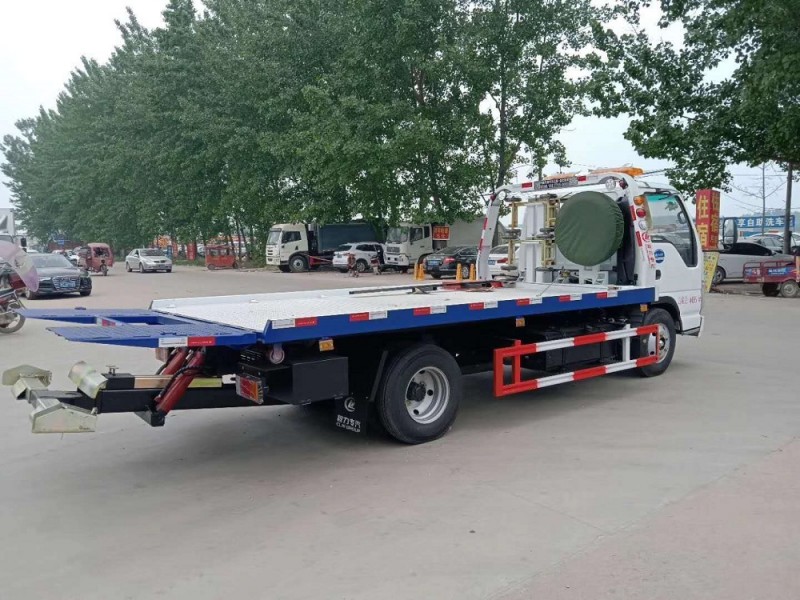 五十鈴藍牌一拖二清障車