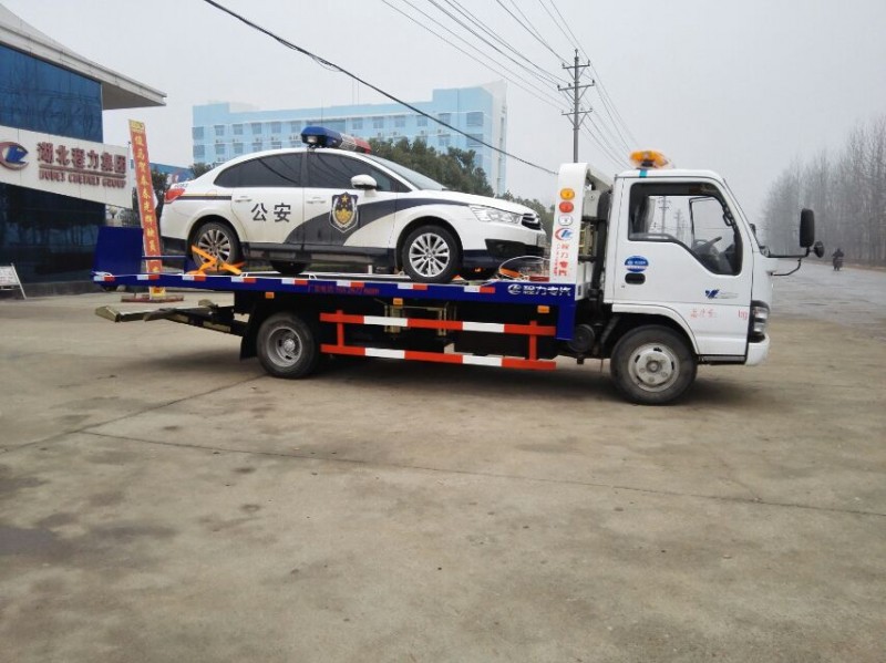 五十鈴藍牌一拖二清障車