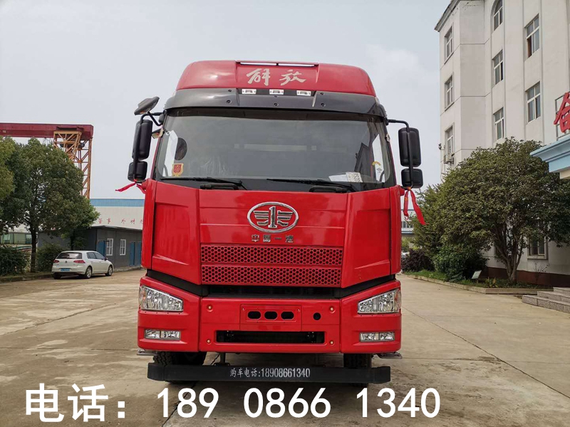 解放J6前四后八平板運輸車 解放J6前四后八平板運輸車圖片